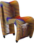 Phillips Collection Seat Belt Rainbow Pride Dining Chair