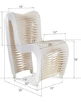 Phillips Collection Seat Belt Dining Chair