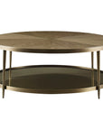 Baker Furniture Oberon Cocktail Table BA3651, Mica