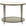 Baker Furniture Oberon End Table with Pearl Lacquer Top BA3659