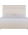 Baker Furniture Panorama Tufted Fully Upholstered Bed BAA2921