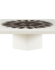 Baker Furniture Peacock Square Cocktail Table BAA3261