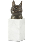 Villa & House Bastet Statue, Bronze