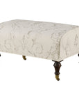 Baker Furniture Victorian Upholstered Ottoman BAU2005O