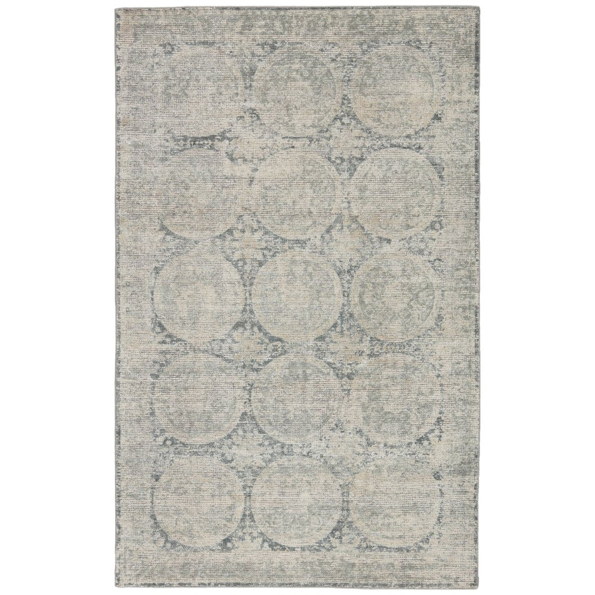 Jaipur Brentwood by Barclay Butera Crescent Medallion Gray BBB04 Rug