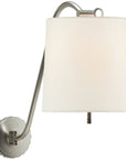 Visual Comfort Understudy Sconce with Linen Shade