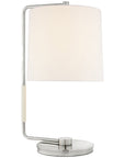 Visual Comfort Swing Table Lamp with Linen Shade