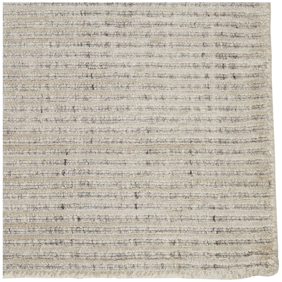 Jaipur Basis Solid Ivory Gray BI29 Rug