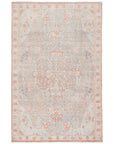 Jaipur Boheme Fay Medallion Floral Orange Light Blue BOH15 Rug