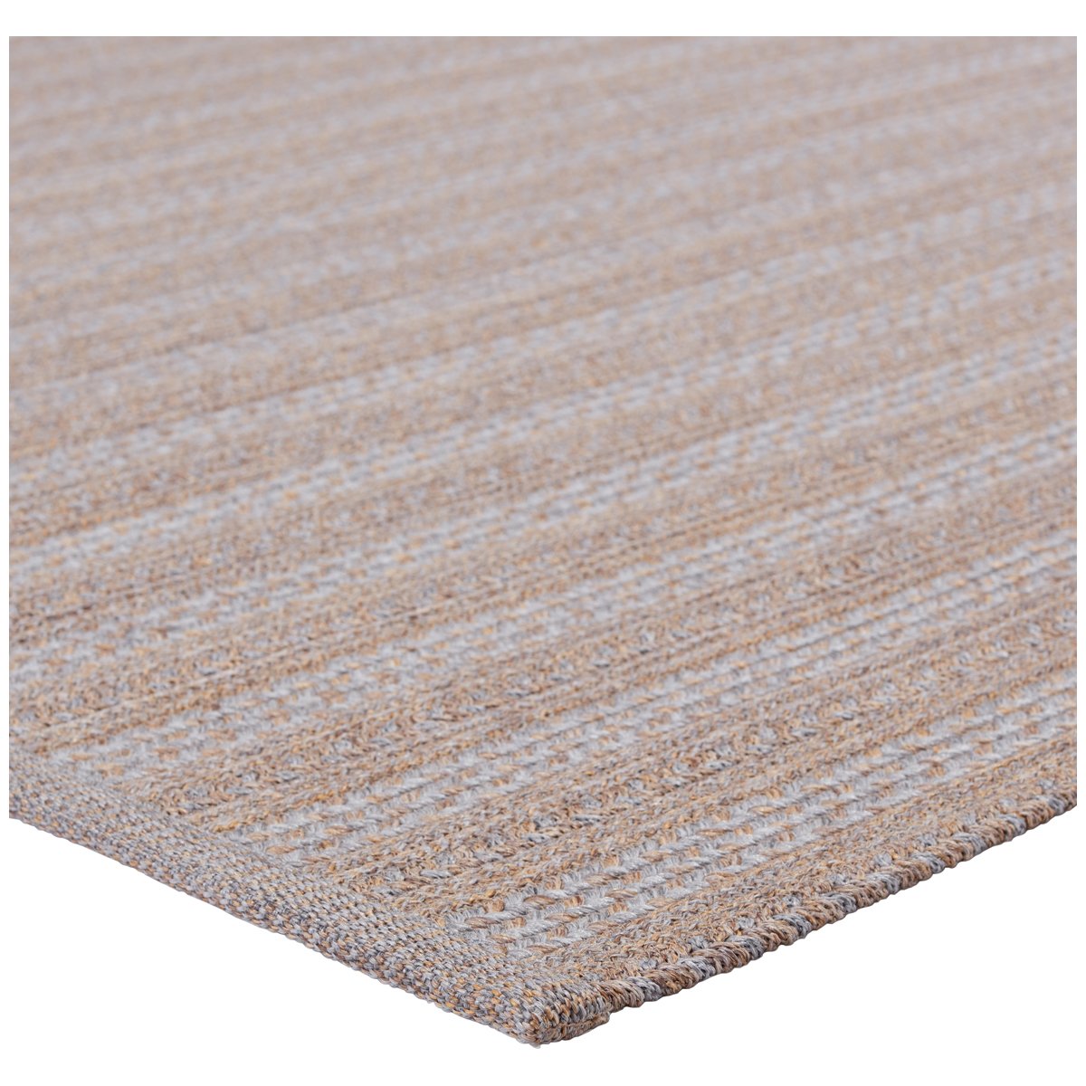 Jaipur Brontide Topsail Stripes Gray Taupe BRO04 Rug