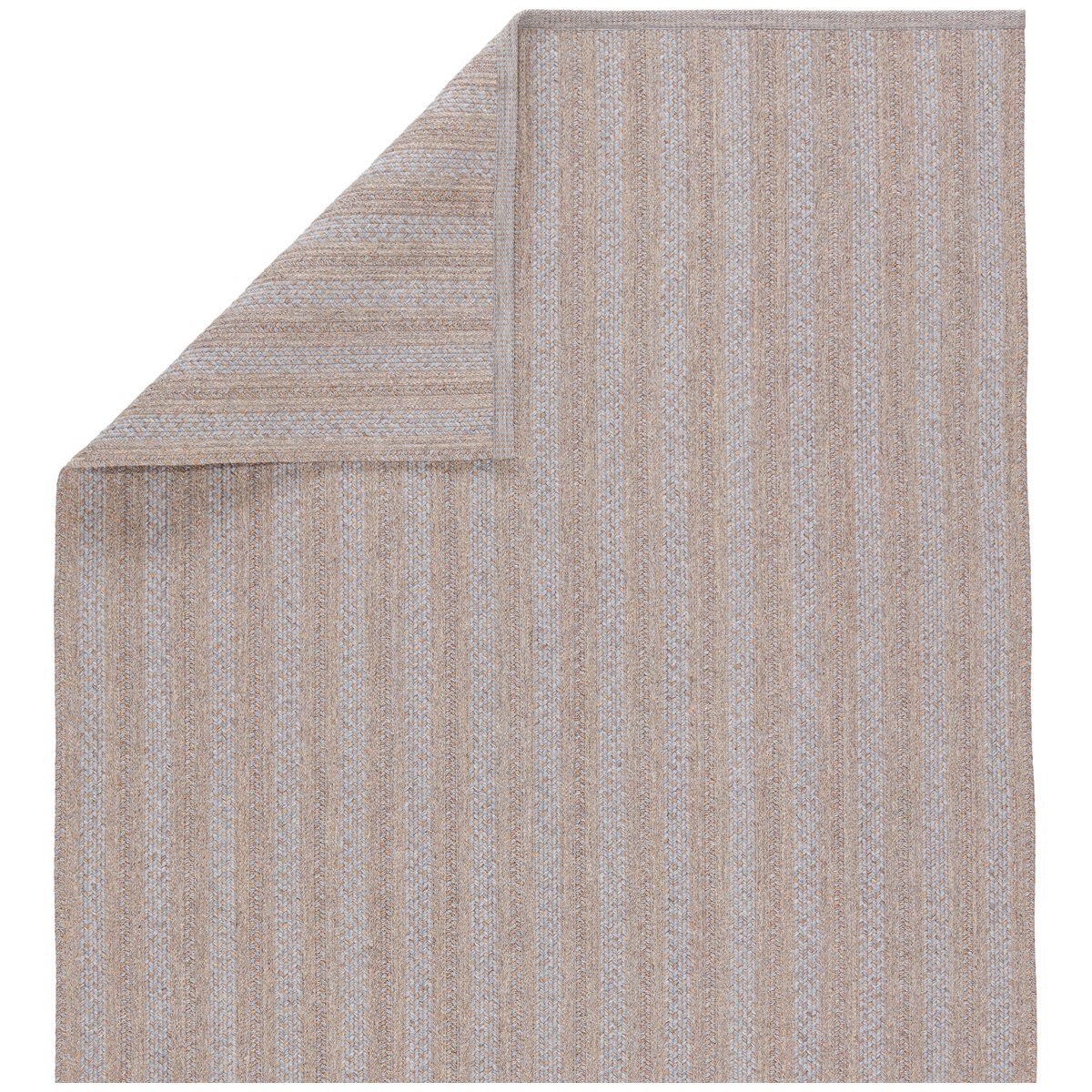 Jaipur Brontide Topsail Stripes Gray Taupe BRO04 Rug