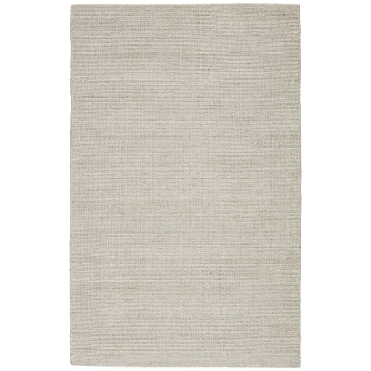 Jaipur Brevin Danan Solid Ivory Light Gray BRV03 Rug