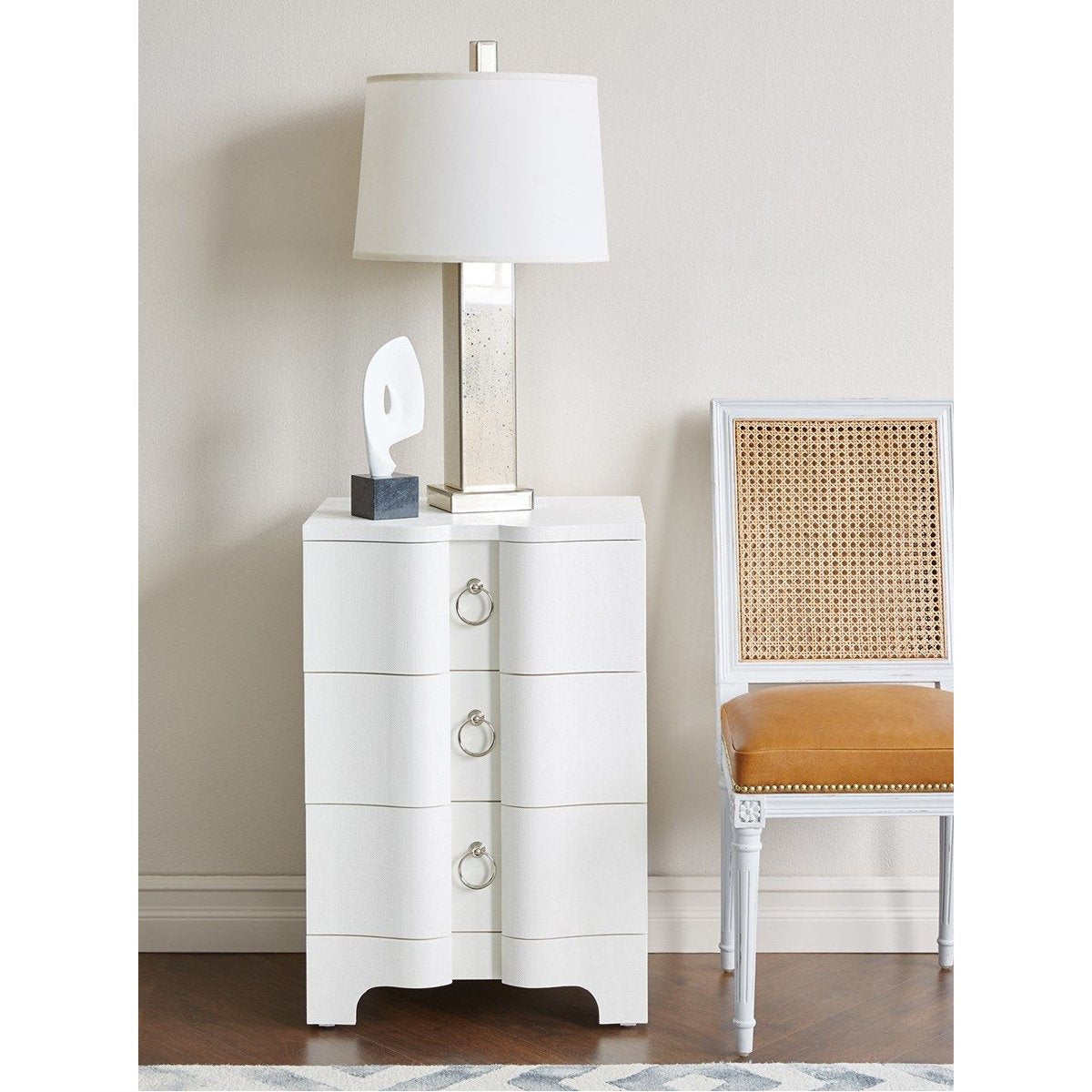 Villa &amp; House Bardot 3-Drawer Side Table