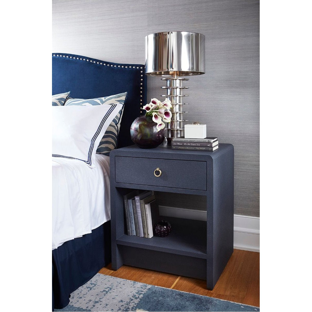 Villa &amp; House Benjamin 1-Drawer Side Table