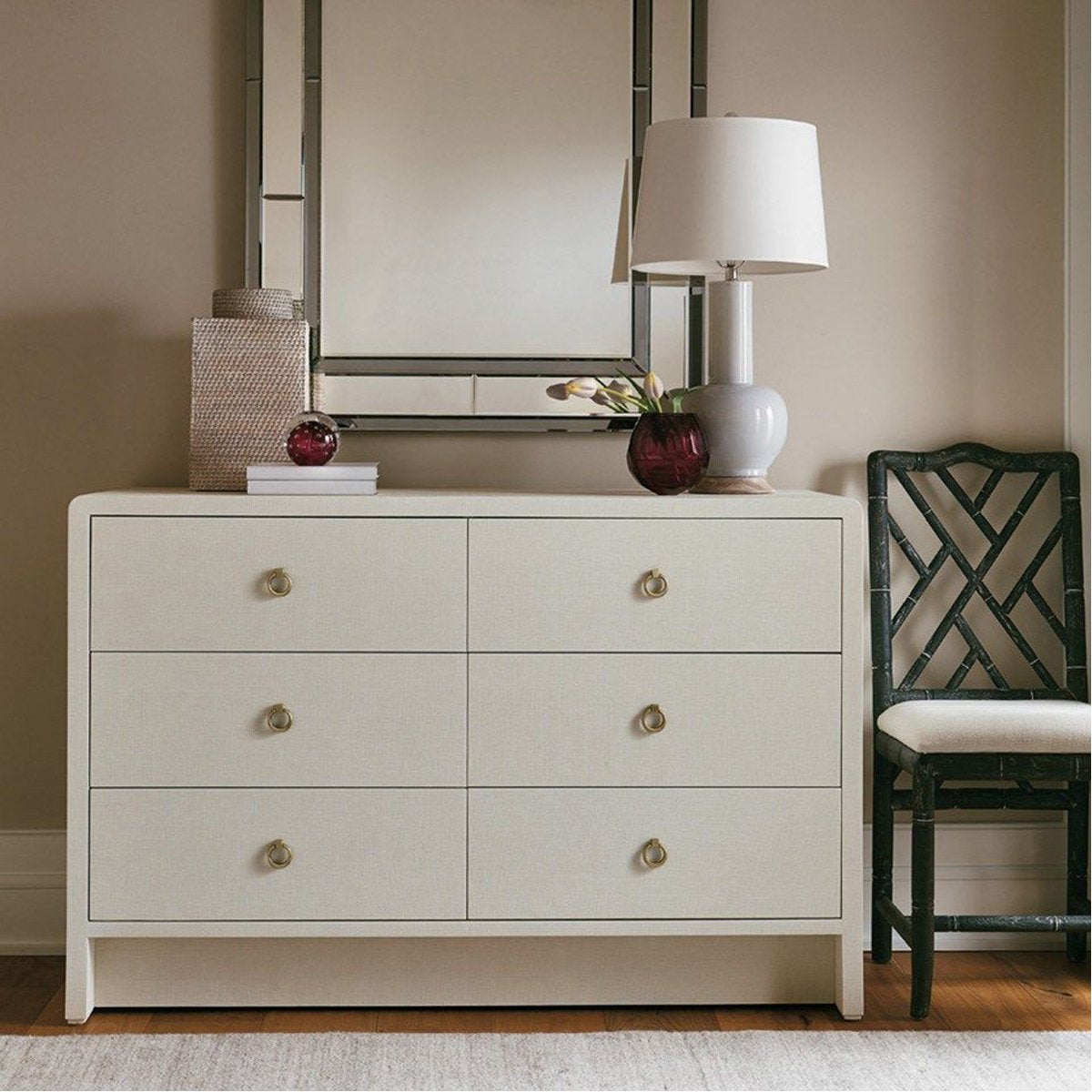 Villa &amp; House Bryant Extra Large 6-Drawer Dresser