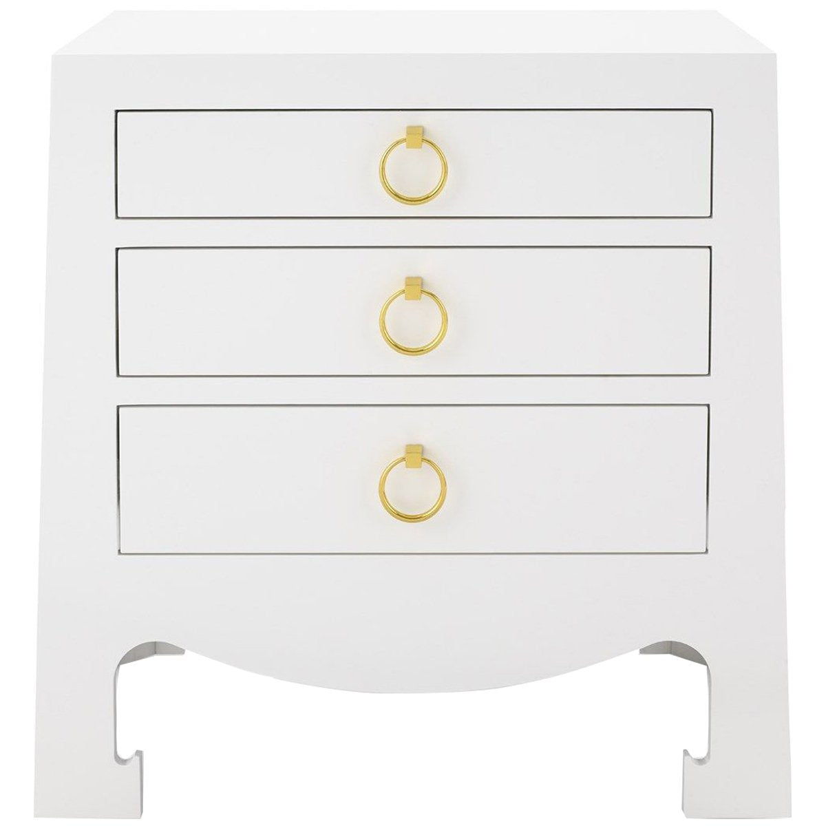 Villa &amp; House Jacqui 3-Drawer Side Table