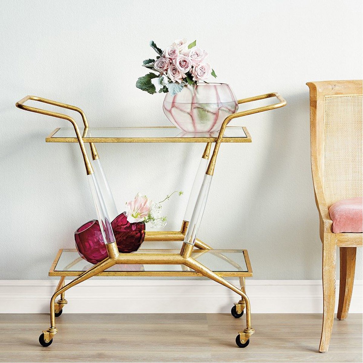 Villa &amp; House Jepson Bar Cart - Gold