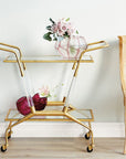 Villa & House Jepson Bar Cart - Gold