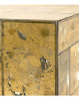 Villa & House Leger Side Table - Antique Mirror and Gold