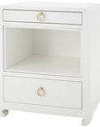 Villa & House Ming 2-Drawer Side Table - White