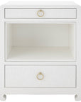 Villa & House Ming 2-Drawer Side Table - White