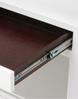 Villa & House Ming 2-Drawer Side Table - White