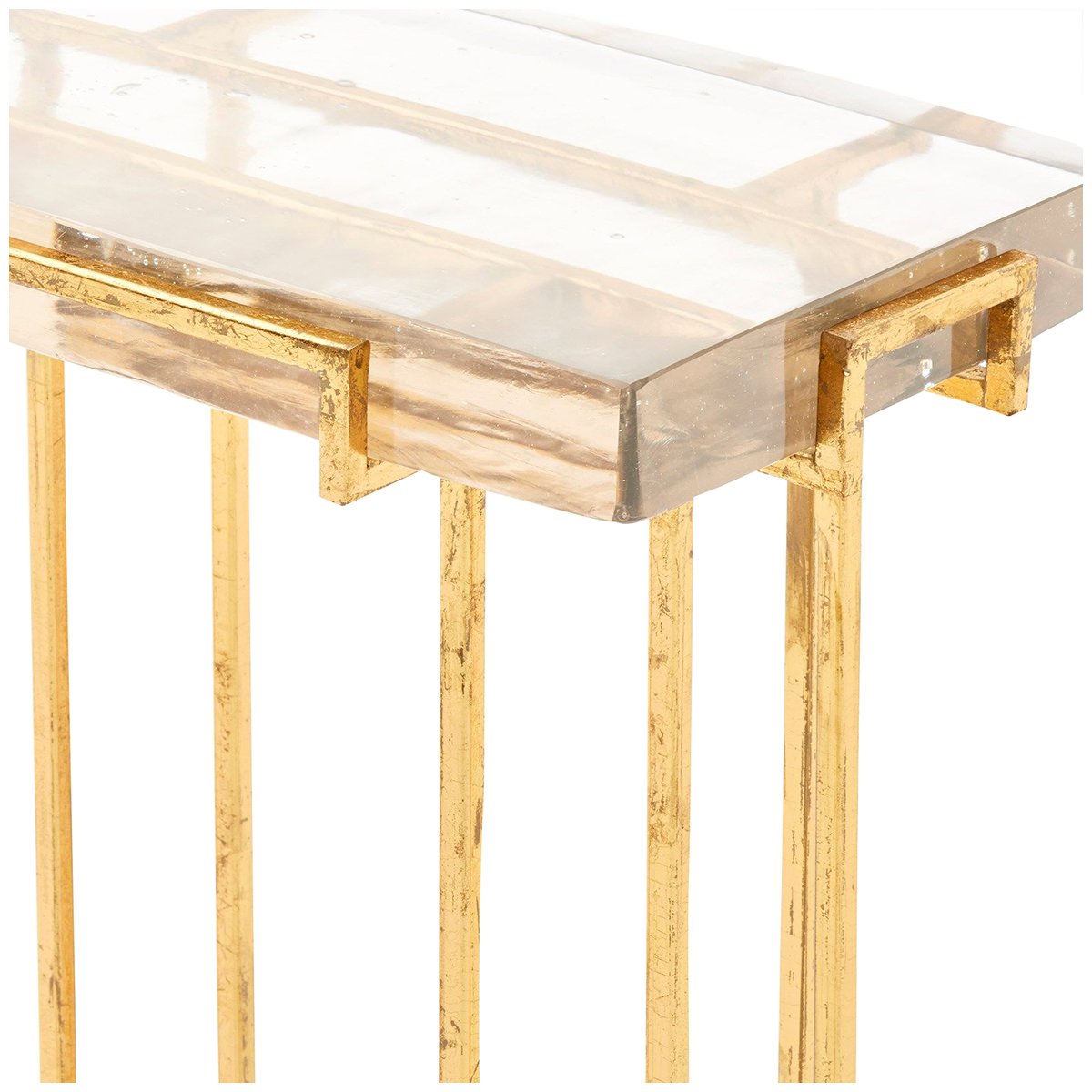 Villa &amp; House Prism Side Table - Gold