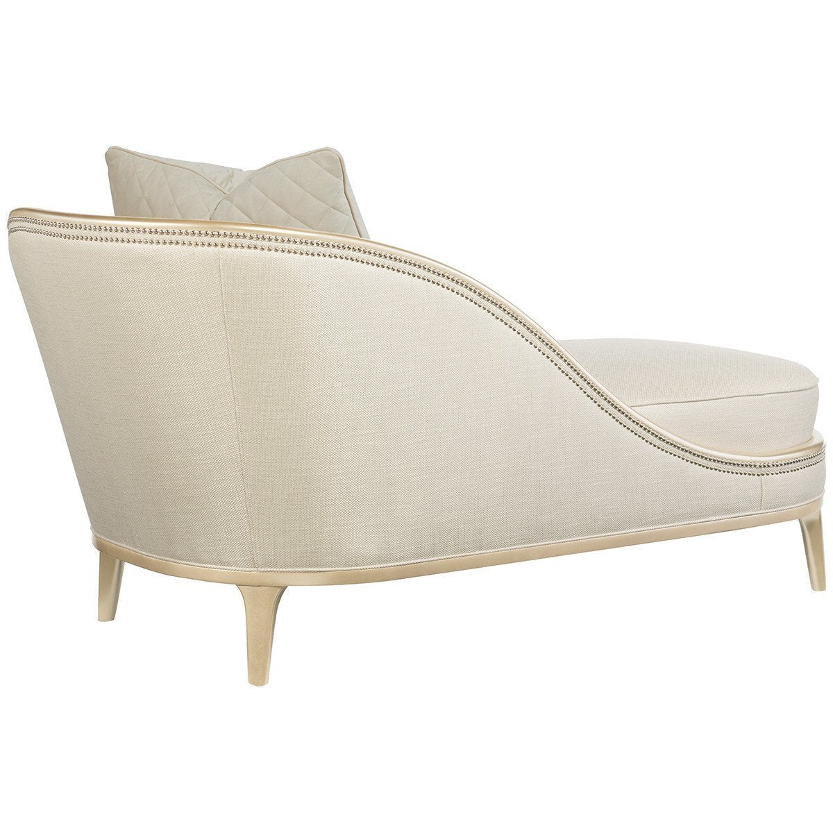 Caracole Adela Blush Taupe Chaise