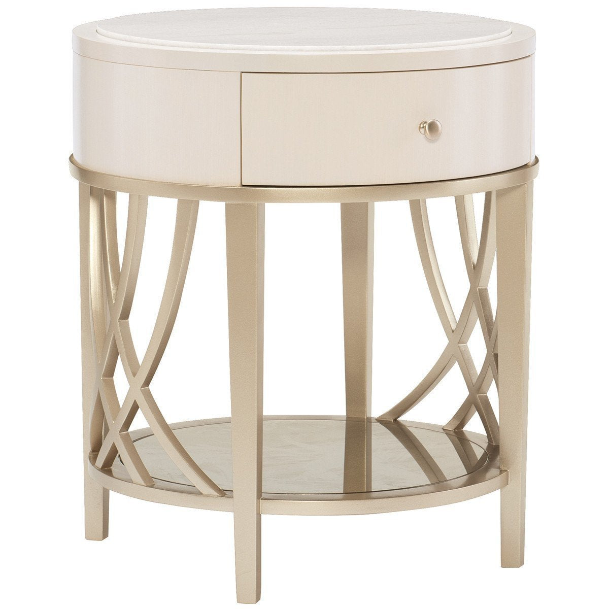 Caracole Adela Round End Table