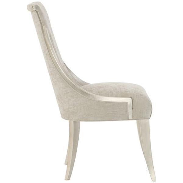 Caracole Avondale Soft Silver Leaf Side Chair