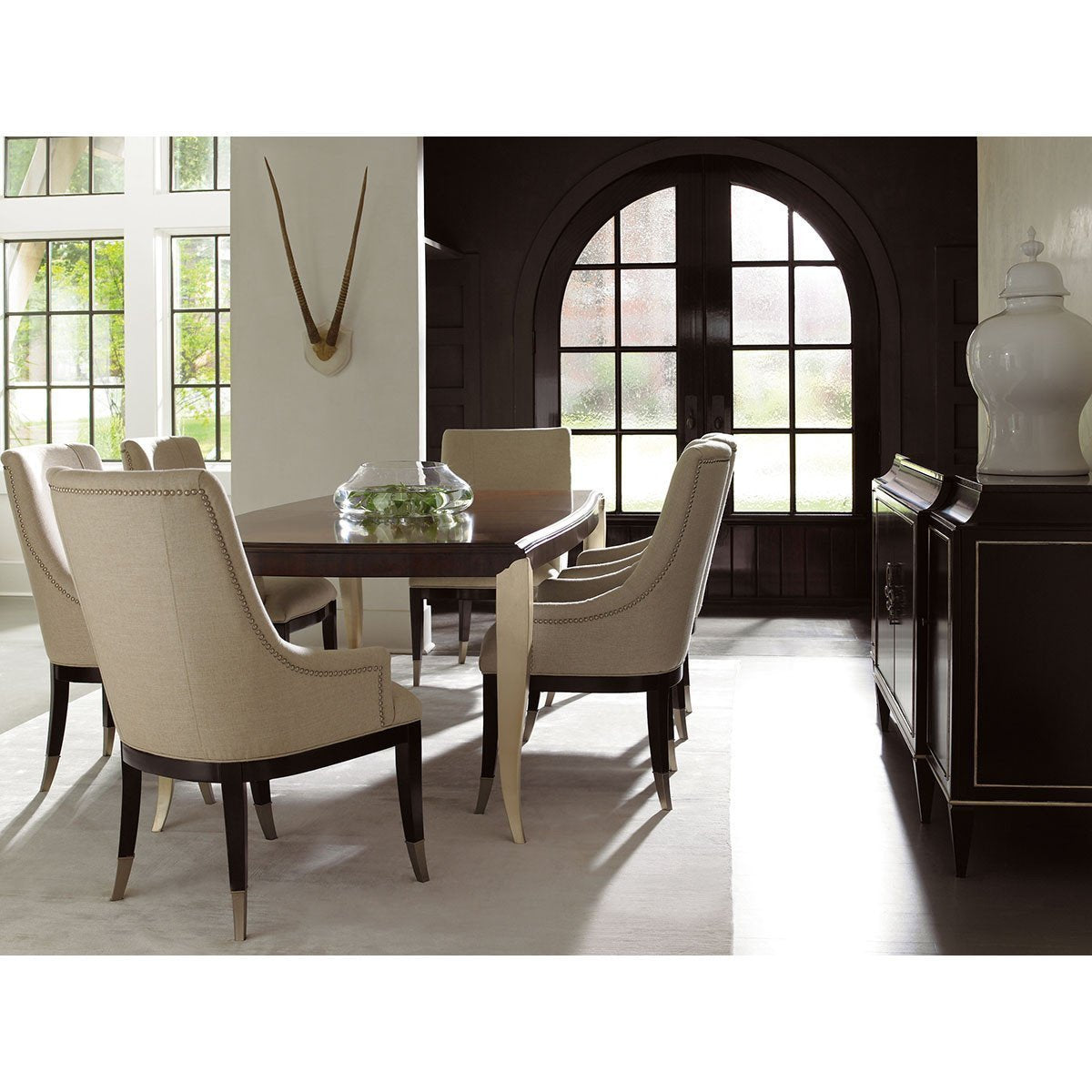 Caracole A La Carte Upholstered Dining Chairs Set of 2