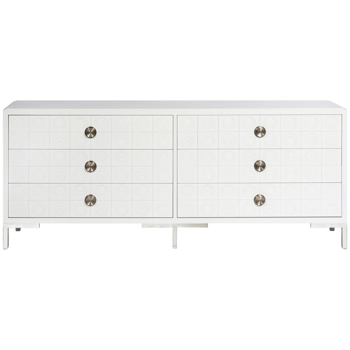 Vanguard Furniture McGuire Dresser - Metal Tube Leg