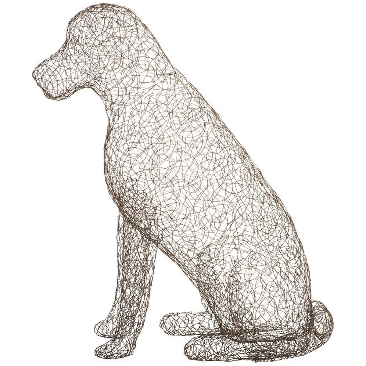 Phillips Collection Crazy Wire Retriever Sculpture