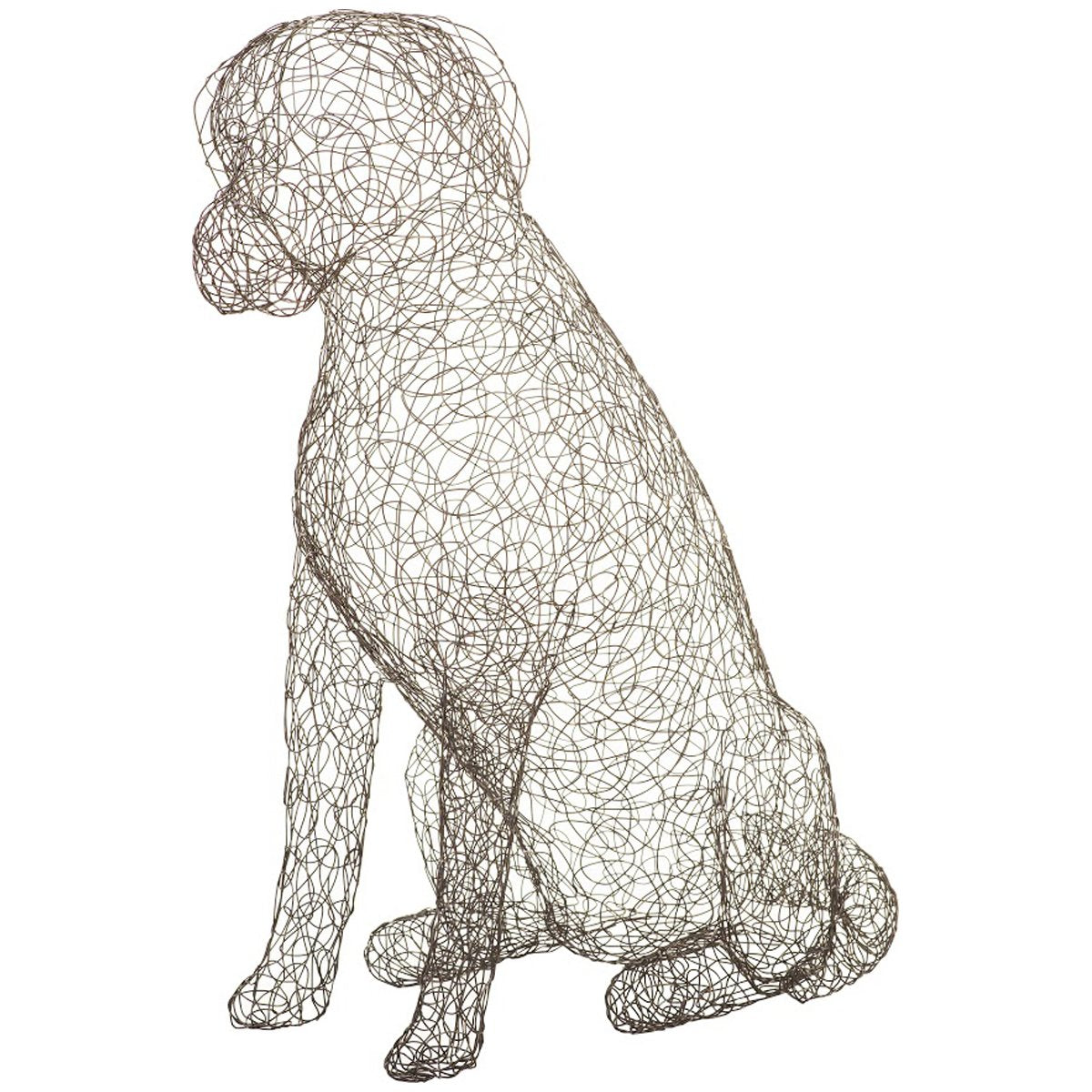 Phillips Collection Crazy Wire Retriever Sculpture