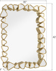 Phillips Collection Pebble Rectangle Mirror