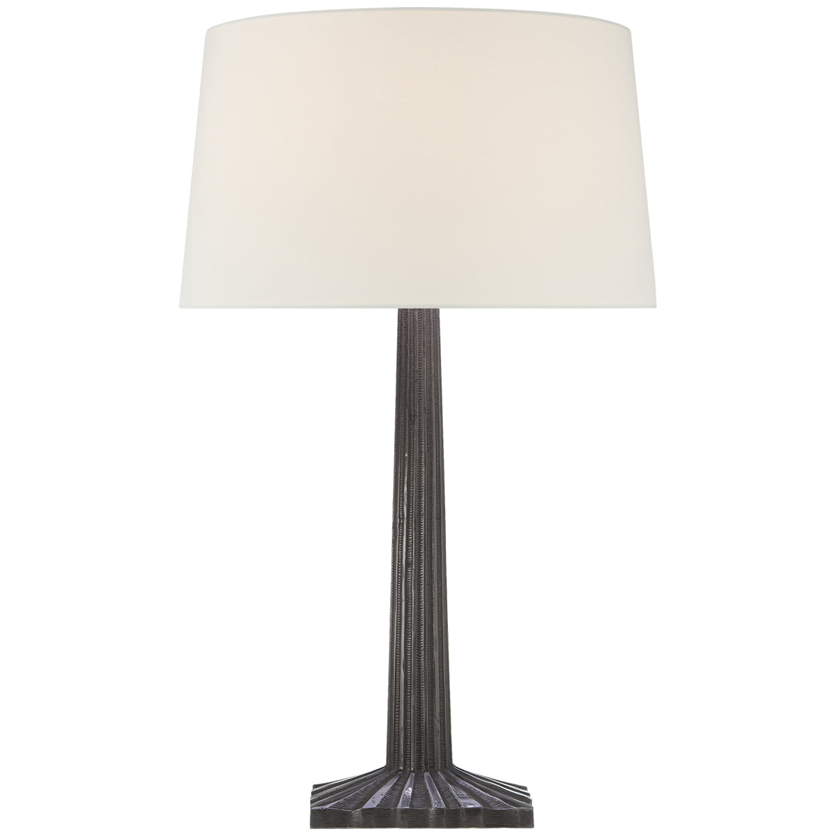 Visual Comfort Strie Fluted Column Table Lamp