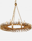 Made Goods Bruna Gesso Organic 6-Light Chandelier