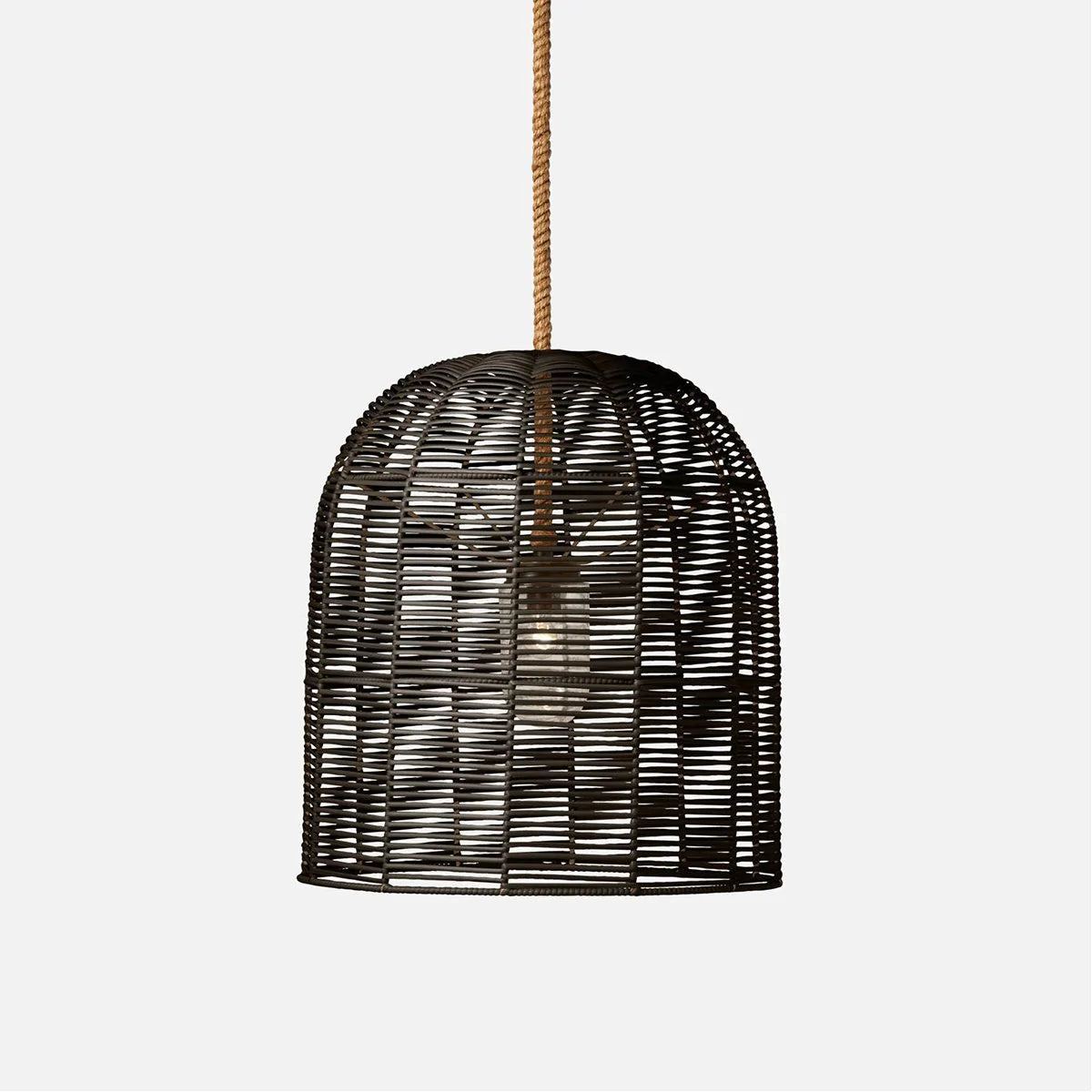 Made Goods Evander Birdcage-Inspired 24FT Cord Outdoor Pendant