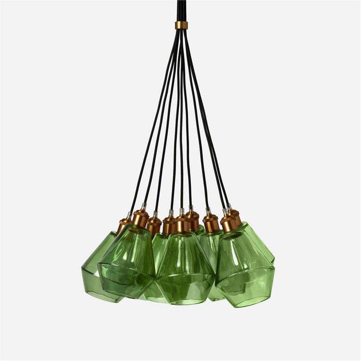 Made Goods Genesis 9-Light Interchangeable Modern Chandelier