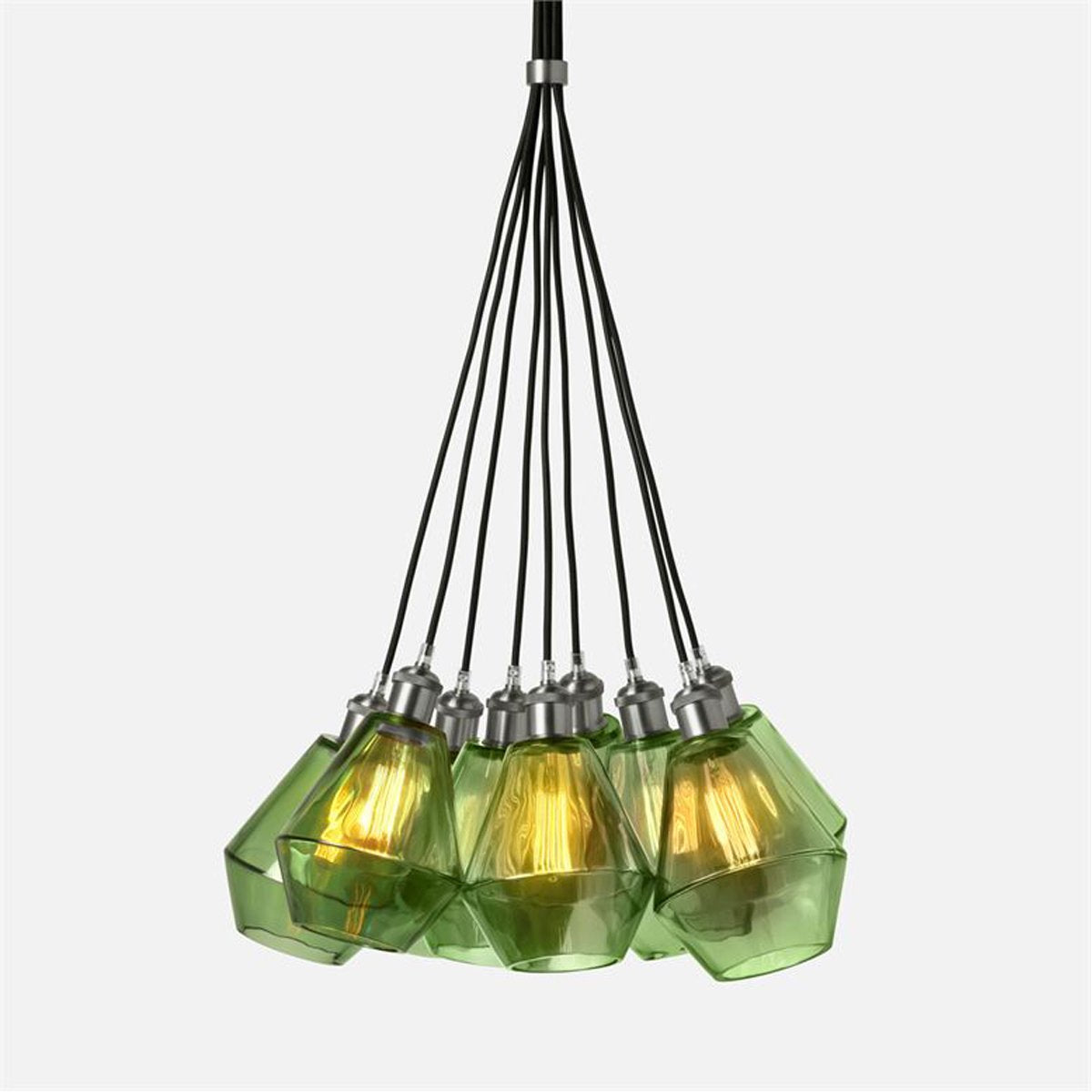 Made Goods Genesis 9-Light Interchangeable Modern Chandelier