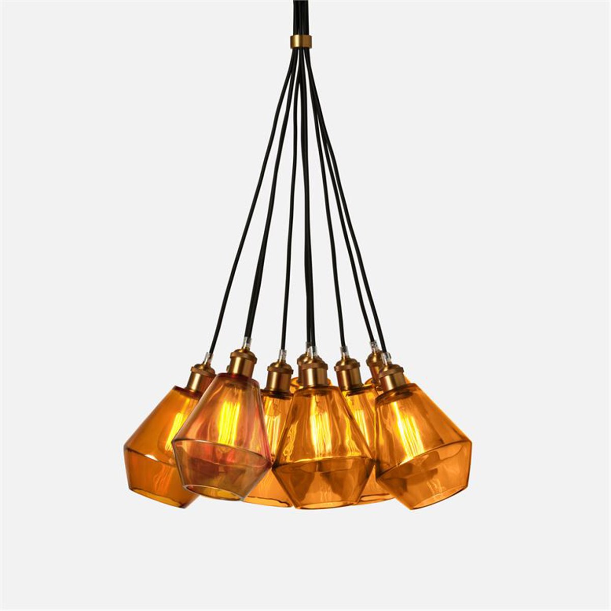 Made Goods Genesis 9-Light Interchangeable Modern Chandelier