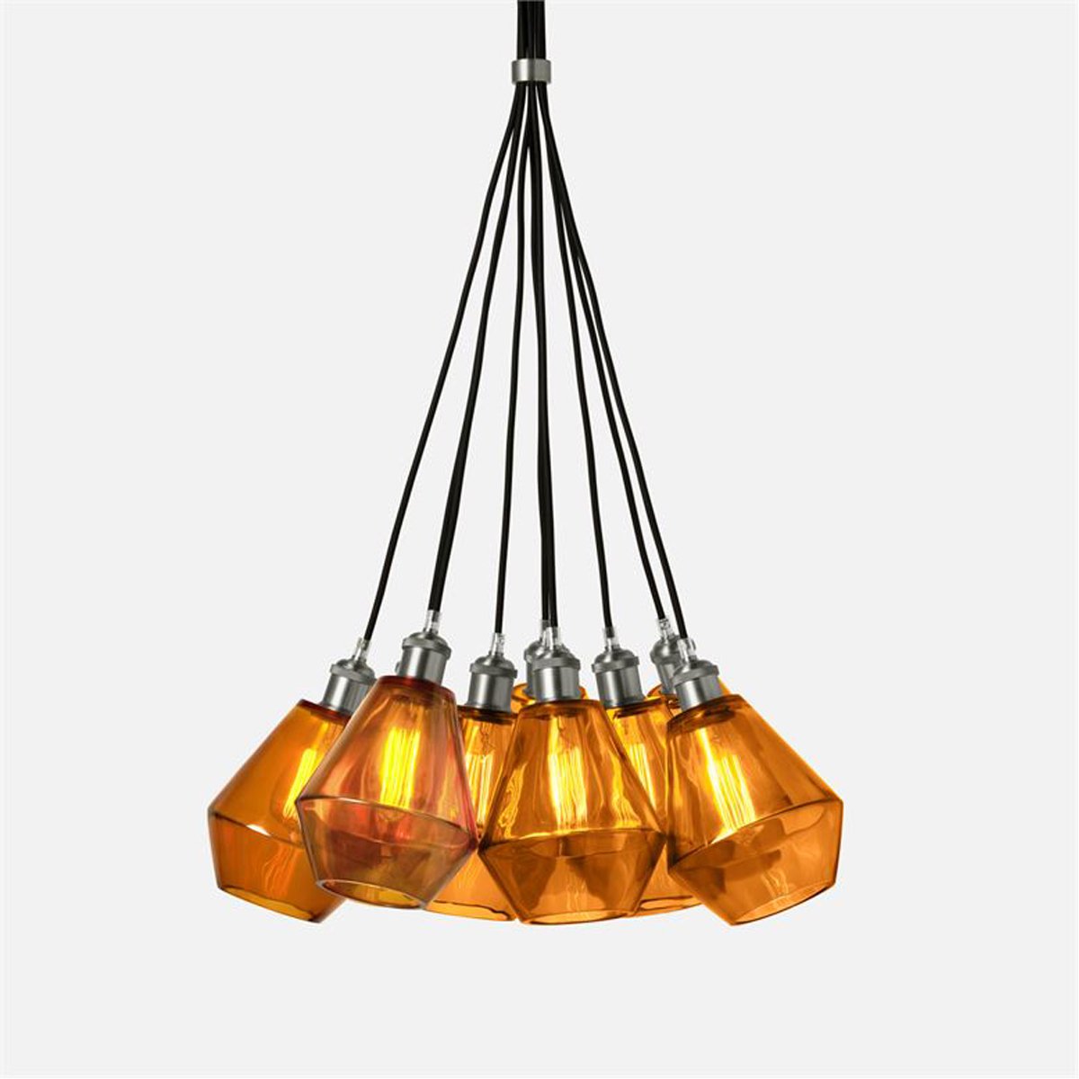 Made Goods Genesis 9-Light Interchangeable Modern Chandelier