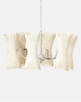 Made Goods Miko 12-Light Modern Rattan Spindle Chandelier