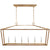 Visual Comfort Darlana Large Rattan Wrapped Linear Lantern