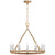 Visual Comfort Darlana Medium Wrapped Ring Chandelier