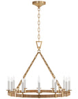 Visual Comfort Darlana Medium Wrapped Ring Chandelier