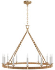 Visual Comfort Darlana Large Wrapped Ring Chandelier