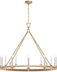 Visual Comfort Darlana XL Wrapped Ring Chandelier