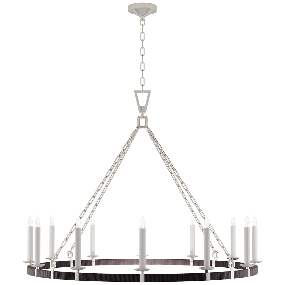 Visual Comfort Darlana XL Wrapped Ring Chandelier