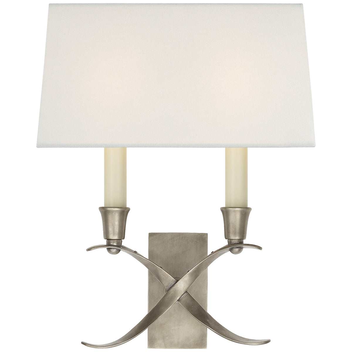 Visual Comfort Cross Bouillotte Small Sconce